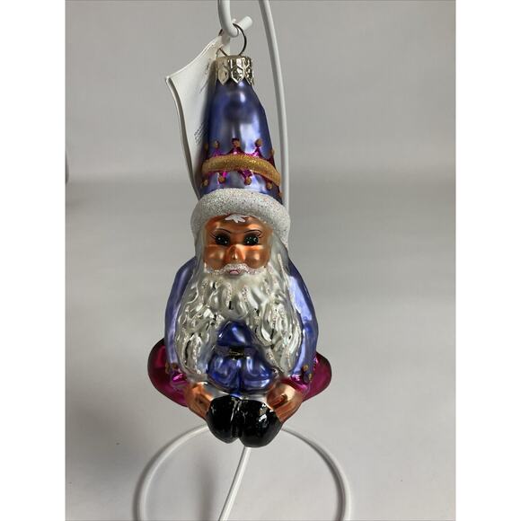 Christopher Radko Elfin Magic Ornament Glass Wizard - Picture 1 of 10